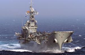 Spanish aircraft carrier SPS Príncipe de Asturias.